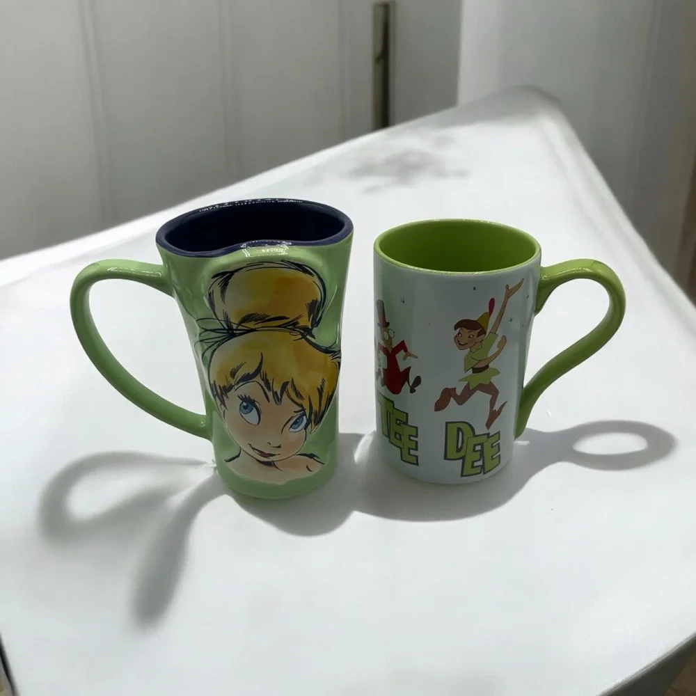 DISNEY PETER PAN & WENDY LOT DISNEY PETER PAN MUG SET – TINKER BELL & LOST BOYS